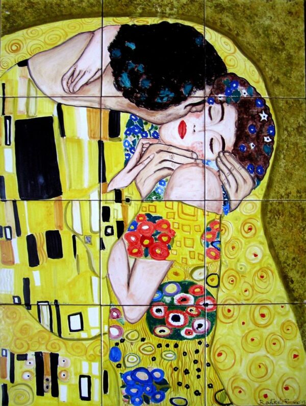 mattonelle in ceramica klimt